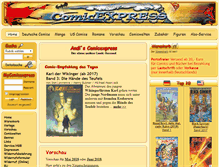 Tablet Screenshot of comicexpress.de